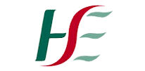 HSE logo featuring a green H and a red S with three green wavy lines on a white background.