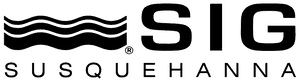 Logo showing three wavy black lines followed by “SIG” in bold letters above the word “Susquehanna” in smaller uppercase letters.